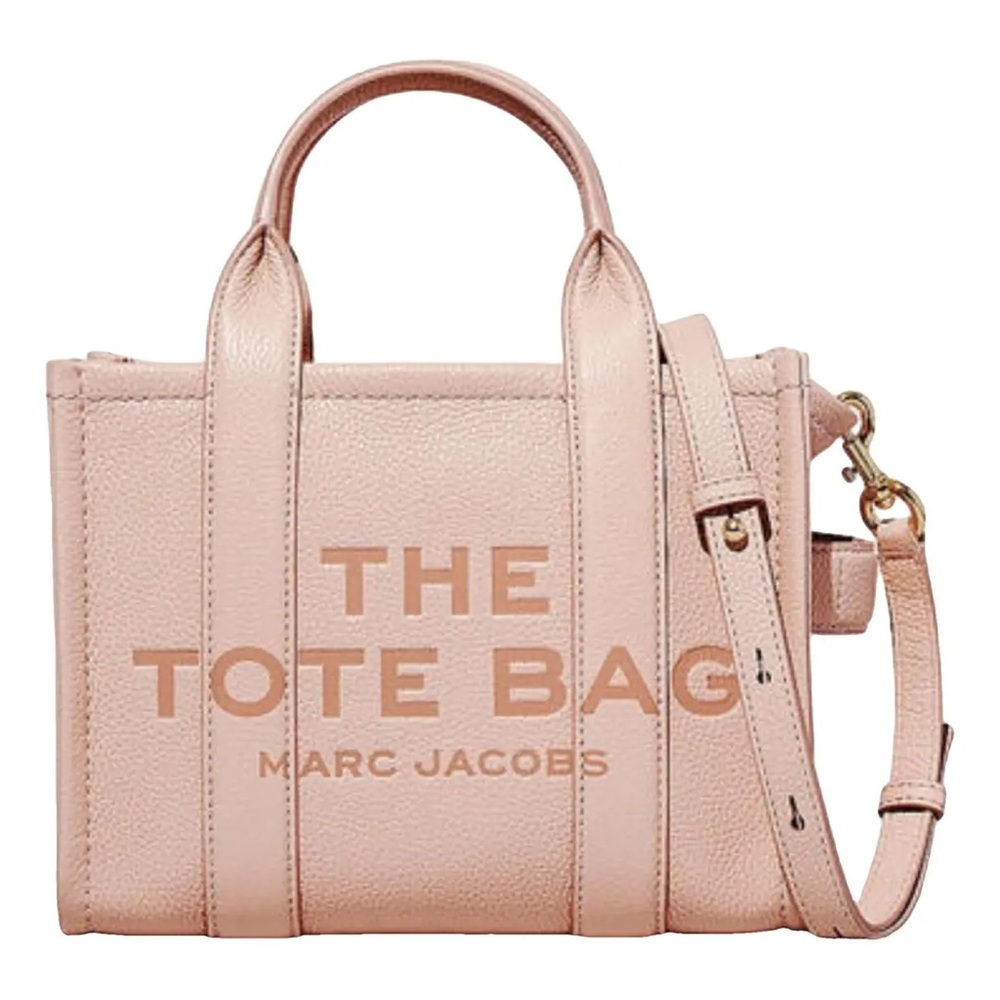 NWT Marc Jacobs Light Pink Leather Tote Bag